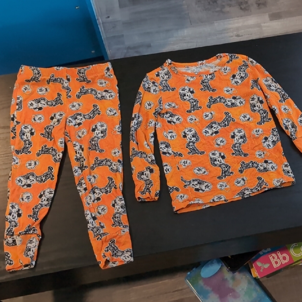 Posh Peanut Mickey Mouse Kids Pajama Set
